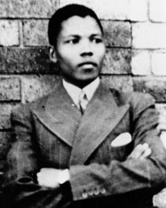 Nelson Mandela în tinerețe